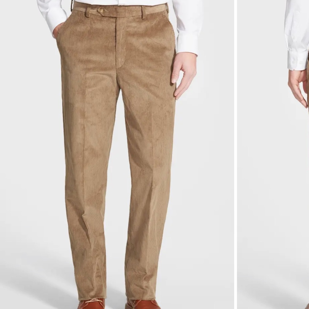 NWT LINEA NATURALE TAN CORDUROY PANTS 42R